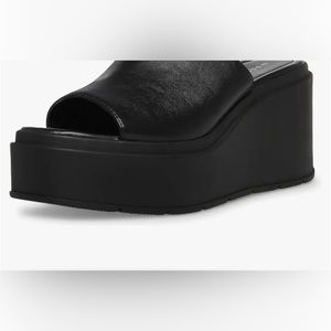 Steve Madden Mule Slide Open Toe Wedge